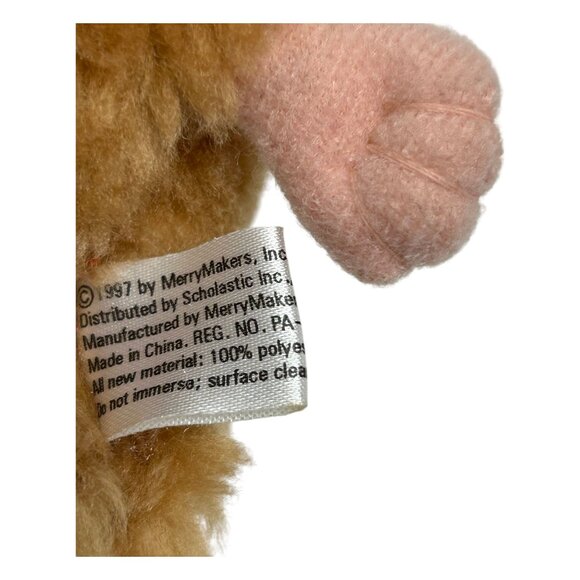 1997 Merry Makers Plush Guinea Pig 5" Scholastic Stuffed Animal - Picture 8 of 10